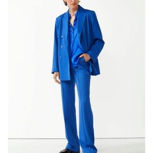 & Other Stories Double Breasted Blazer